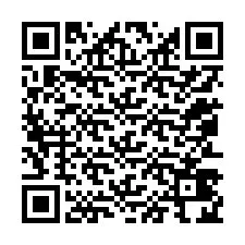 QR Code pour le numéro de téléphone +12053424968