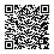 QR код за телефонен номер +12053424969