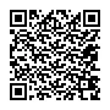 QR-Code für Telefonnummer +12053428277