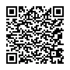 QR код за телефонен номер +12053429070