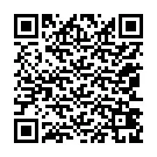 QR kód a telefonszámhoz +12053429234