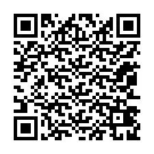 Código QR para número de telefone +12053429235