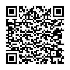 QR Code pour le numéro de téléphone +12053429293