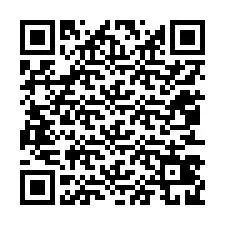 QR kód a telefonszámhoz +12053429482