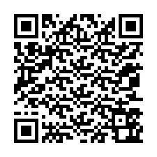 QR-code voor telefoonnummer +12053562480