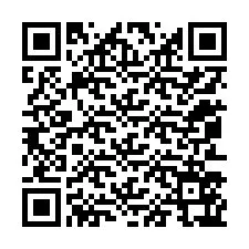 QR-Code für Telefonnummer +12053567654