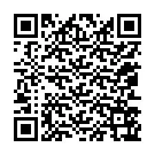 QR код за телефонен номер +12053567658