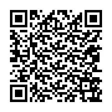 Kode QR untuk nomor Telepon +12053567662