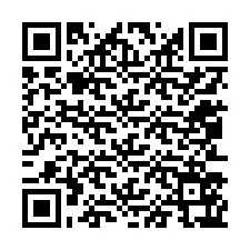 Código QR para número de telefone +12053567666