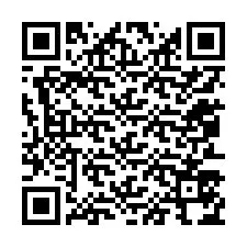 QR-код для номера телефона +12053574956