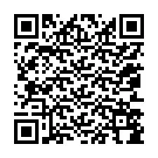 Kode QR untuk nomor Telepon +12053584608