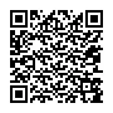 Código QR para número de telefone +12053585403