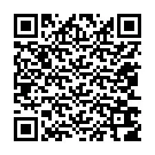 Código QR para número de teléfono +12053606336