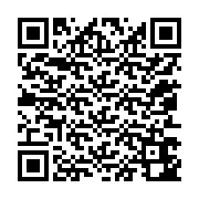 QR-koodi puhelinnumerolle +12053642248