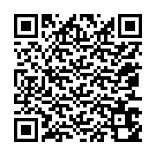 Kode QR untuk nomor Telepon +12053650588