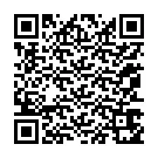 QR-koodi puhelinnumerolle +12053651870