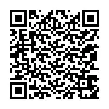 QR Code pour le numéro de téléphone +12053651874