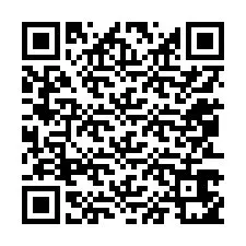 QR-код для номера телефона +12053651876