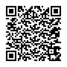 QR-code voor telefoonnummer +12053651883