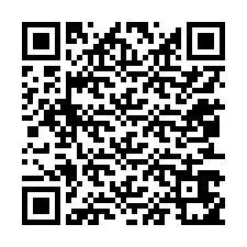 Código QR para número de telefone +12053651886