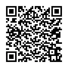 Código QR para número de telefone +12053661213