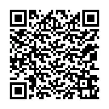 QR-code voor telefoonnummer +12053661251