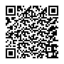 QR-code voor telefoonnummer +12053662878