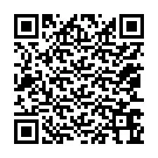 QR-koodi puhelinnumerolle +12053664129