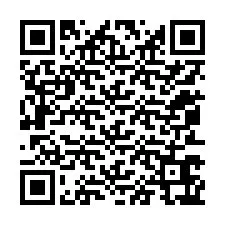 QR-koodi puhelinnumerolle +12053667054