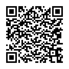 QR-koodi puhelinnumerolle +12053668052