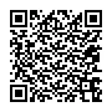 QR-Code für Telefonnummer +12053668053