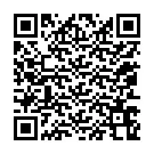 Kode QR untuk nomor Telepon +12053668558