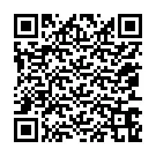 QR код за телефонен номер +12053669018