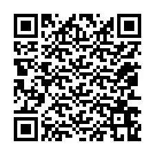 QR Code สำหรับหมายเลขโทรศัพท์ +12053669759