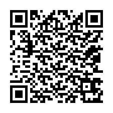 QR kód a telefonszámhoz +12053671429