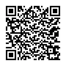 QR-код для номера телефона +12053671435