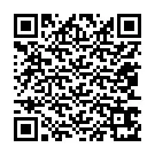 Kode QR untuk nomor Telepon +12053671436