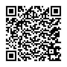 QR kód a telefonszámhoz +12053671539