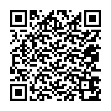 QR-Code für Telefonnummer +12053672273