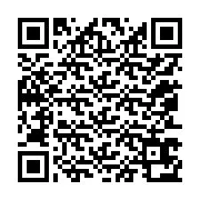 Código QR para número de teléfono +12053672468