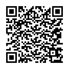 Código QR para número de telefone +12053673472