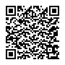 QR Code pour le numéro de téléphone +12053673474