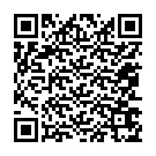 QR-код для номера телефона +12053675373