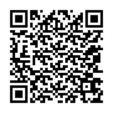 QR Code สำหรับหมายเลขโทรศัพท์ +12053675374