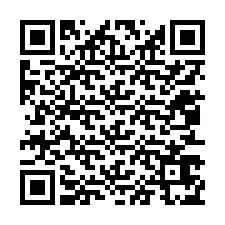 Código QR para número de telefone +12053675982