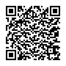 QR-Code für Telefonnummer +12053675984