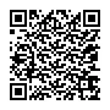 Código QR para número de teléfono +12053675988