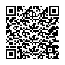 QR-Code für Telefonnummer +12053675989