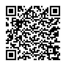 QR-code voor telefoonnummer +12053677418