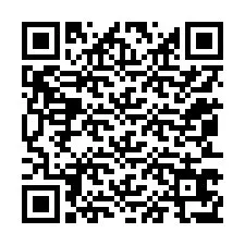 Código QR para número de telefone +12053677424